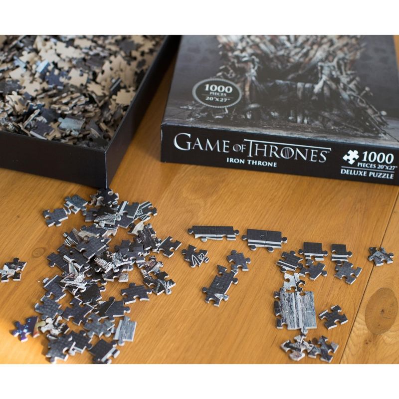 Dark Horse Comics Game Of Thrones Puzzle The Iron Throne 1000 Piece Jigsaw Puzzle | Ages 15 & Up, 3 of 8