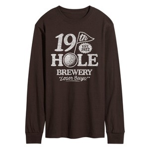 Men's - Instant Message - 19th Hole Brewery Long Sleeve Graphic T-Shirt - 1 of 3
