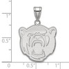 Black Bow Jewelry 14k White Gold Baylor Bears NCAA Large Pendant - 2 of 3