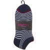 Memoi Women's 6 Pair Pack Nautical Low Cut Socks Navy Multi 4-10 - 4 of 4