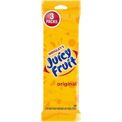 juicy fruit gum stick