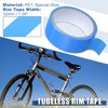 Unique Bargains Bike Wheel Tubeless Rim Tape 10m Length Blue - 2 of 4