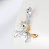 Horse Pony Charm  for Women European Style Gold Plated Sterling Silver Ginger Lyne Collection - 2 of 4