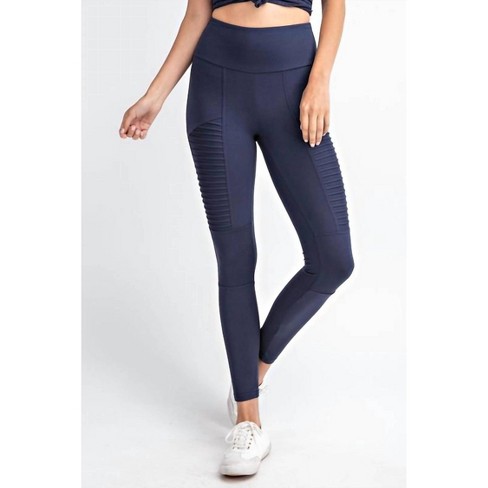 Women s Full Length Moto Leggings Mono B 3x Target
