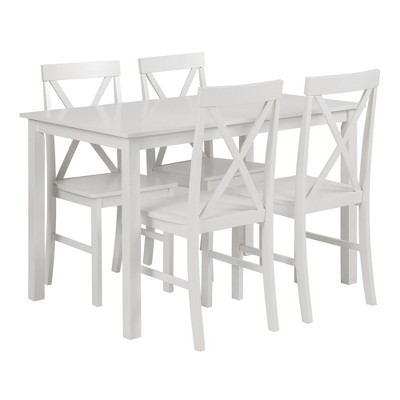 5pc Contemporary Transitional Dining Set - Saracina Home