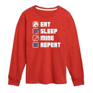 Boys' - Instant Message - Gamer Long Sleeve Graphic T-Shirt - 1 of 4