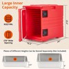 82 Qt Commercial Insulated Food Pan Carrier Catering Hot Cold Serving Dish box - 2 of 4
