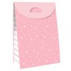 Big Dot of Happiness Pink Confetti Stars - Simple Gift Favor Bags - Party Goodie Boxes - Set of 12 - 3 of 4