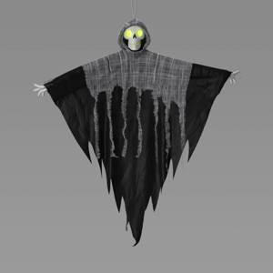 30" Skeleton Ghoul with Green Eyes Halloween Decorative Prop - Hyde and EEK! Boutique™ - 1 of 3