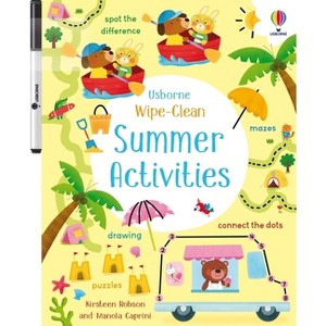 Wipe-Clean Summer Activities - (Wipe-Clean Activities) by  Kirsteen Robson (Paperback) - 1 of 1