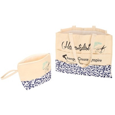 The Lakeside Collection Occupational Tote Bag and Pouch