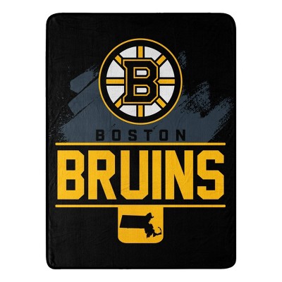 NHL Boston Bruins Micro Throw Blanket