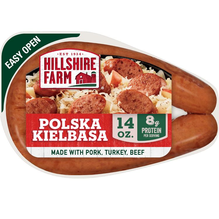 Hillshire Farm Polska Kielbasa Smoked Sausage Rope - 14oz, 1 of 4