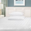 Down Alternative Microfiber Deep Pocket Quilted Mattress Pads by Blue Nile Mills - image 2 of 4