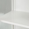 KTMBDW Bathroom Wall Cabinet with Tempered Glass Doors - Wall Mounted Glass Display Floating Storage Cabinet, Towel Rack for Living Room - 3 of 4