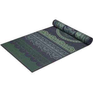 Extra Thick 6mm Yoga Mat, Reversible Non-Slip Print Exercise Mat for All Yoga Types, Pilate - 1 of 4