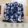 Amelie Home Luxe Faux Fur Throw Blanket – Cozy Bubble Texture for Sofa, Bedroom, or Living Room - 2 of 4