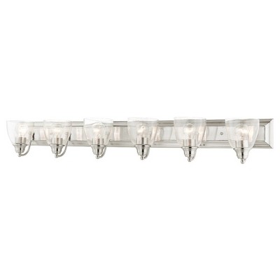 Livex Lighting Birmingham 6 - Light Vanity in  Brushed Nickel