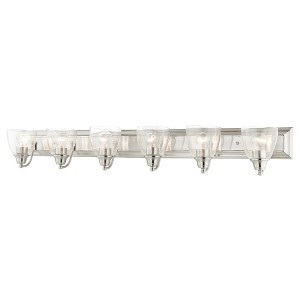 Livex Lighting Birmingham 6 - Light Vanity in  Brushed Nickel - 1 of 1