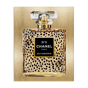 Stupell Industries Cheetah Pattern Perfume Canvas Wall Art - 1 of 4