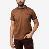 XRAY Men's Short Sleeve Pieced Pique Tipped Polo - 3 of 4