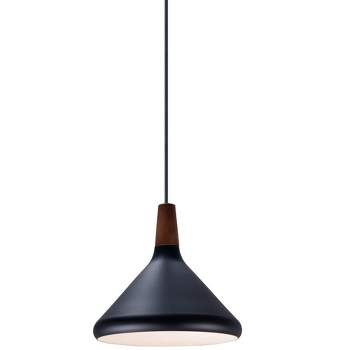 Maxim Lighting Nordic 1 - Light Pendant in  Walnut/Black