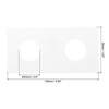 Unique Bargains Transparent Window Paper Coin Storage Organizing Protective Coin Holder 200 Pcs - 2 of 4