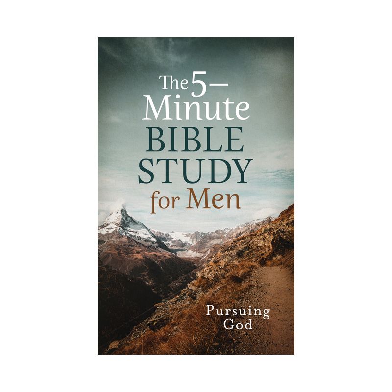 The 5-Minute Bible Study for Men: Pursuing God - by  Quentin Guy (Paperback), 1 of 2