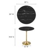Modway Lippa 20Inch Round Artificial Marble Side Table - 4 of 4