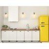 Harper 1-Light Glass Wall Sconce - Modern Dimmable Fixture for Bathroom, Bedroom, Hallway - 2 of 2