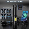 MaseiKar Flashlights High Lumens Rechargeable, 2 Pack LED Flashlight 2000 Lumen, Super Bright Flash Light Battery Powered with 7 Light Modes - 4 of 4