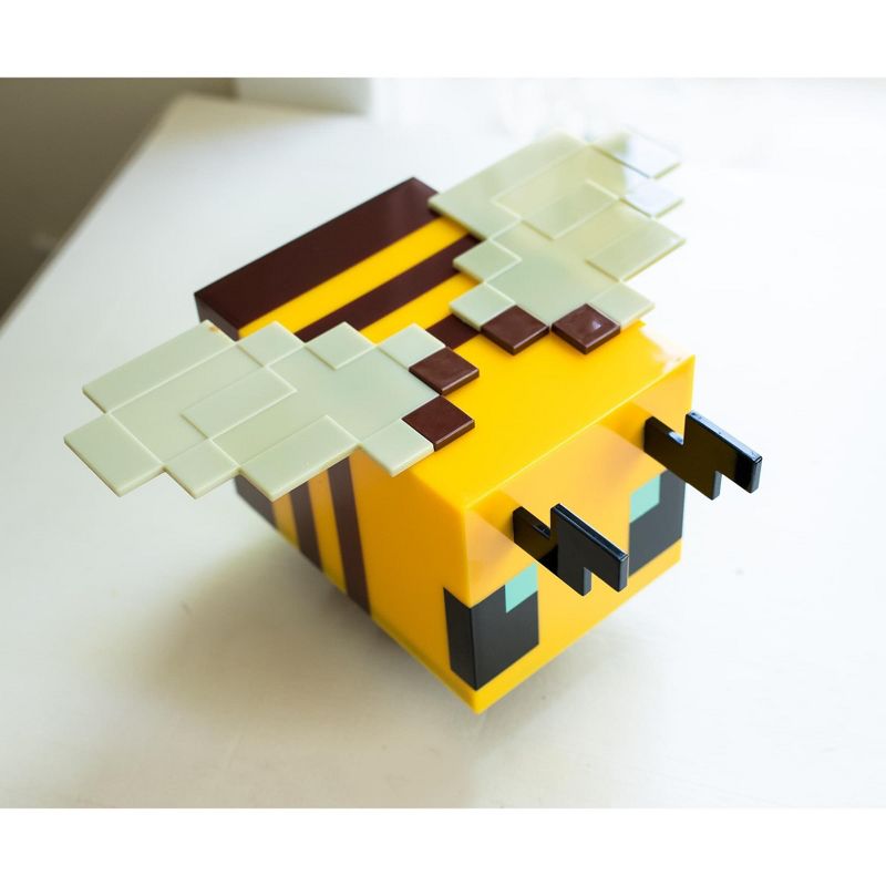 Minecraft Yellow Bee Figural Mood Light | 5.4 Inches Tall, 5 of 7