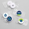 Big Dot of Happiness Blue Bar Mitzvah - Boy Party Round Candy Sticker Favors - Labels Fits Chocolate Candy (1 sheet of 108) - 3 of 4