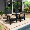 WestinTrends Tuscany HIPS¬¨‚Ä†Outdoor¬¨‚Ä†Patio¬¨‚Ä†Folding¬¨‚Ä†Adirondack¬¨‚Ä†Chair (Set of 2) - 2 of 4