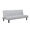 Serta Maple Convertible Sofa Light Gray - 3 of 4