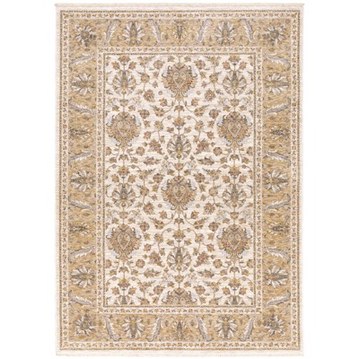Oriental Weavers Maharaja 5091W Ivory/ Gold Indoor Area Rug - 3'3" x 5'