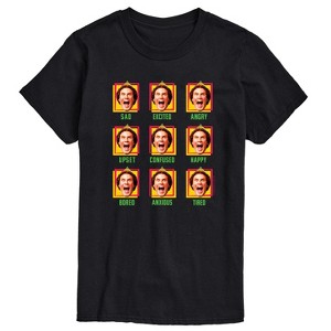 Men's - Elf - Faces Of Buddy Short Sleeve Graphic T-Shirt - 1 of 4