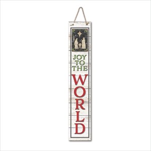 Courtside Market The Nativity 7x40 Hanging Artboard with Twine - 1 of 2