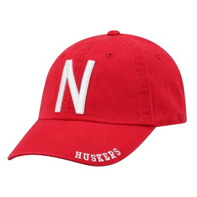 NCAA Nebraska Cornhuskers Captain Unstructured Washed Cotton Hat
