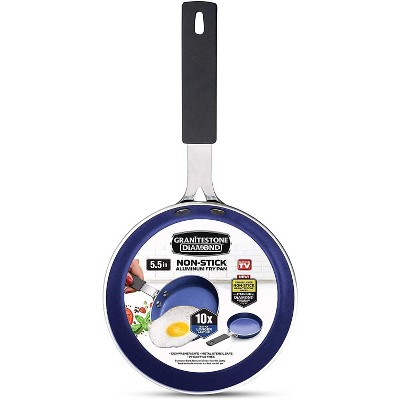 Granite Blue 5.5'' Nonstick Aluminum Egg Pan