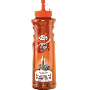 Master of Mixes Cocktail Essentials Agave Nectar Syrup - 375ml Bottle (12.7 Fl Oz) - Mixer Perfect for Bartenders and Mixologists - 1 of 4
