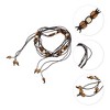 Unique Bargains Hand-beaded Weaving Handmade Cord Belt 1 Pc - 4 of 4