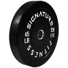 Sapphtopaz Olympic Rubber Weight Plates for Barbell, 2-Inch Barbell Plates for Weightlifting and Strength Training in Home & Gym - 3 of 4