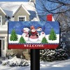 American Snowmen Winter Magnetic Mailbox Cover Welcome Snowman Briarwood Lane - 2 of 3