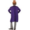 HalloweenCostumes.com Willy Wonka Costume for Men,  Purple Jacket Chocolate Factory Uniform & Top Hat for Movie Cosplay & Halloween - 2 of 4