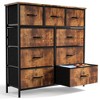 RISOKEYS Classic Wide Fabric Closet Dresser,with Storage Drawers, Chests Organizer,TV Stand with Metal Frame for Clothes,Living Room,Hallway - 2 of 4