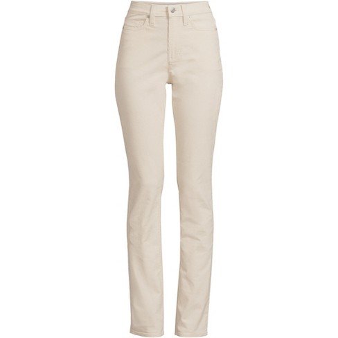 Lands' End Women's High Rise Straight Leg Corduroy Pants - 16 - Antique  Alabaster : Target