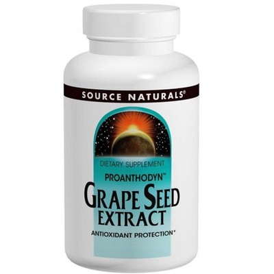 Grape Seed Extract 200mg Proanthodyn by Source Naturals, Inc.  -  60 Tablet