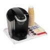 Mind Reader Coffee Station Serving Tray 7 Pod Capacity White: Coffee Bar Accessories & Pod Coffee Maker Parts - image 4 of 4