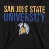 San Jose State University Official Stacked Adult Pull-Over Hoodie - 2 of 4